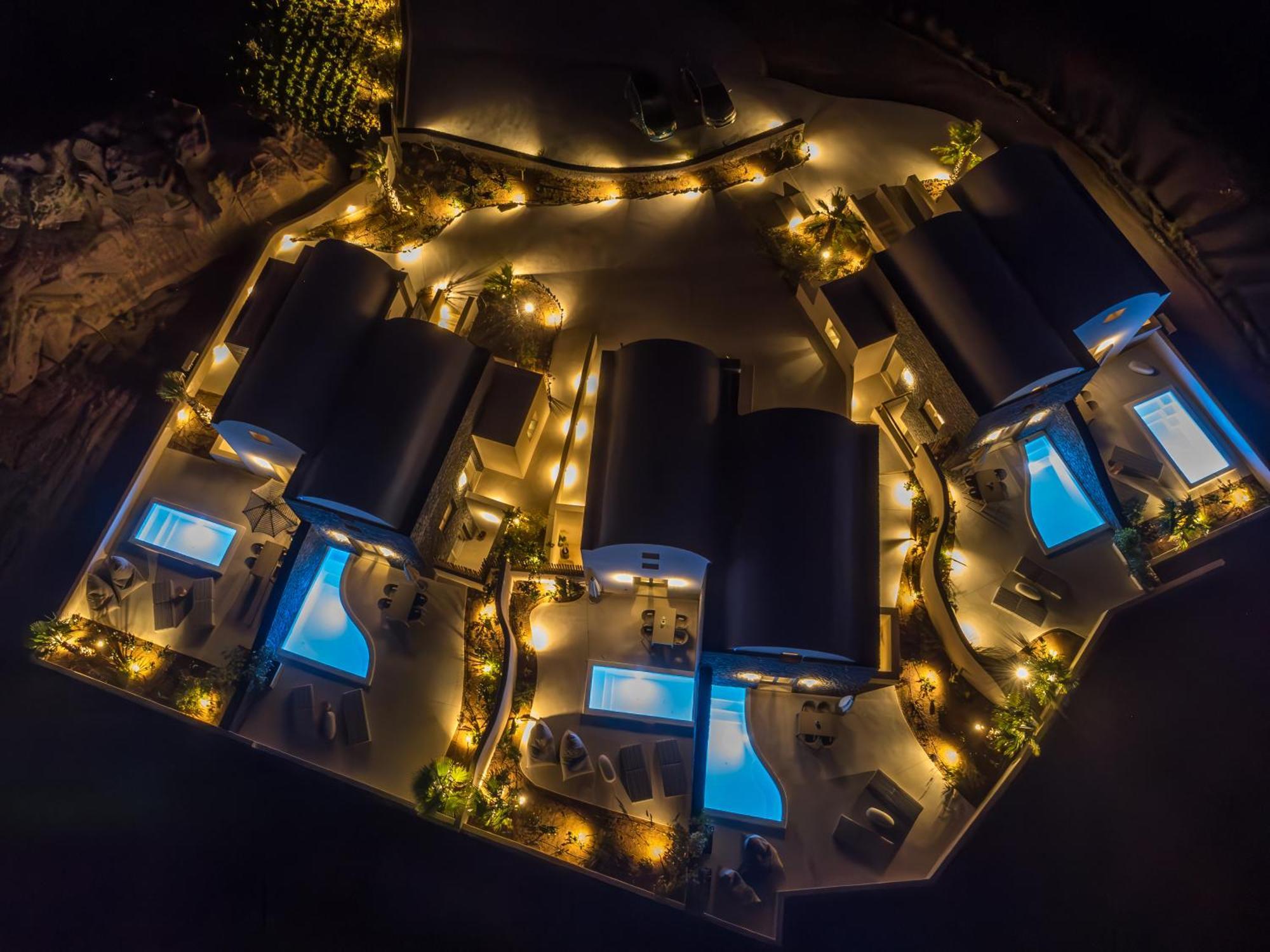 Halo Santorini - Living Experience Villa Karterados  Luaran gambar