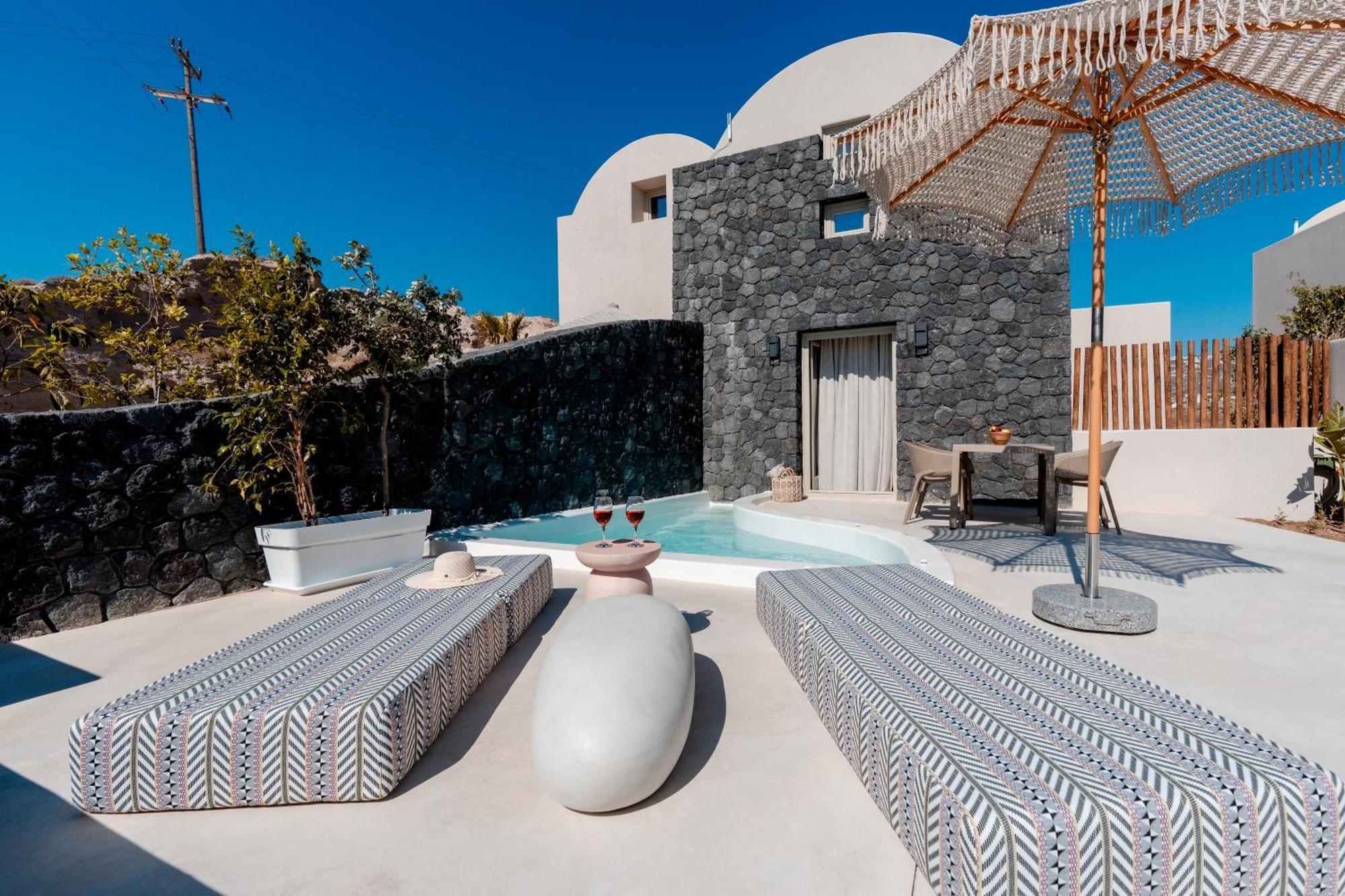 Halo Santorini - Living Experience Villa Karterados  Luaran gambar