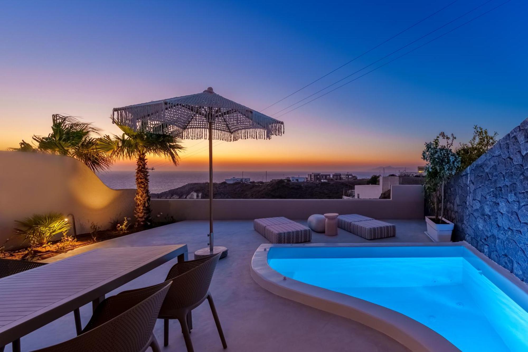 Halo Santorini - Living Experience Villa Karterados  Luaran gambar