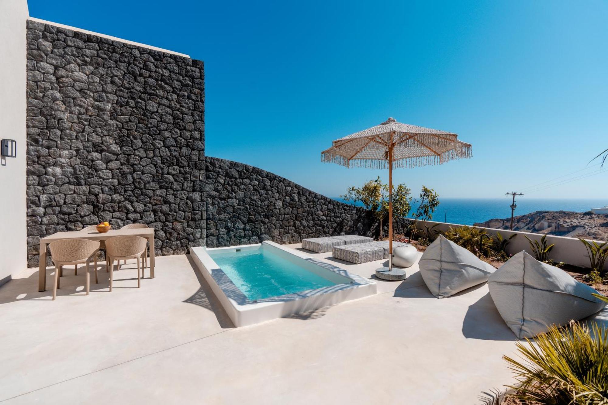 Halo Santorini - Living Experience Villa Karterados  Luaran gambar