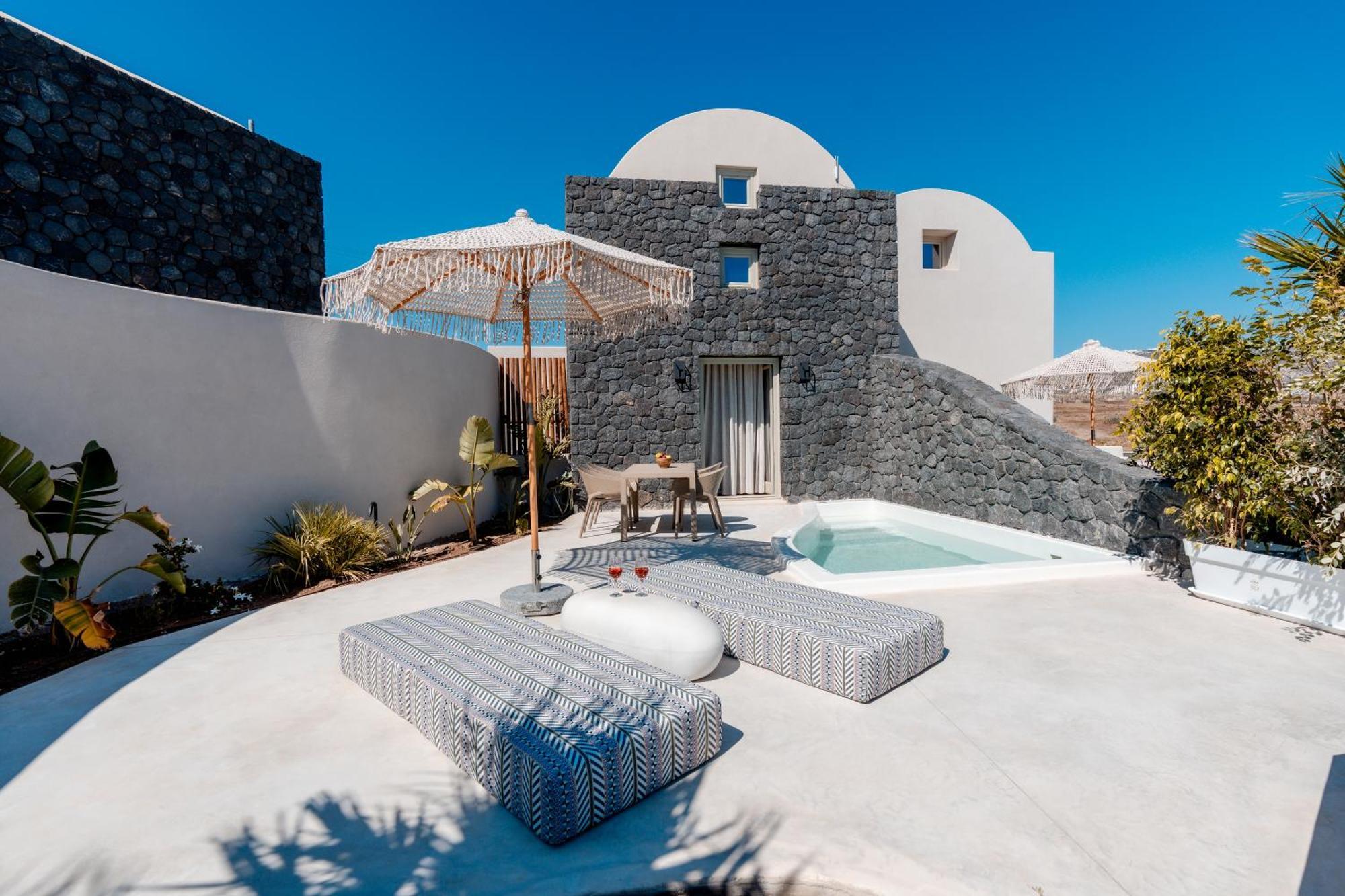 Halo Santorini - Living Experience Villa Karterados  Luaran gambar